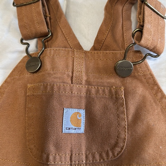 NWT Carhartt Kids Canvas Bib Overalls - Picture 3 of 4